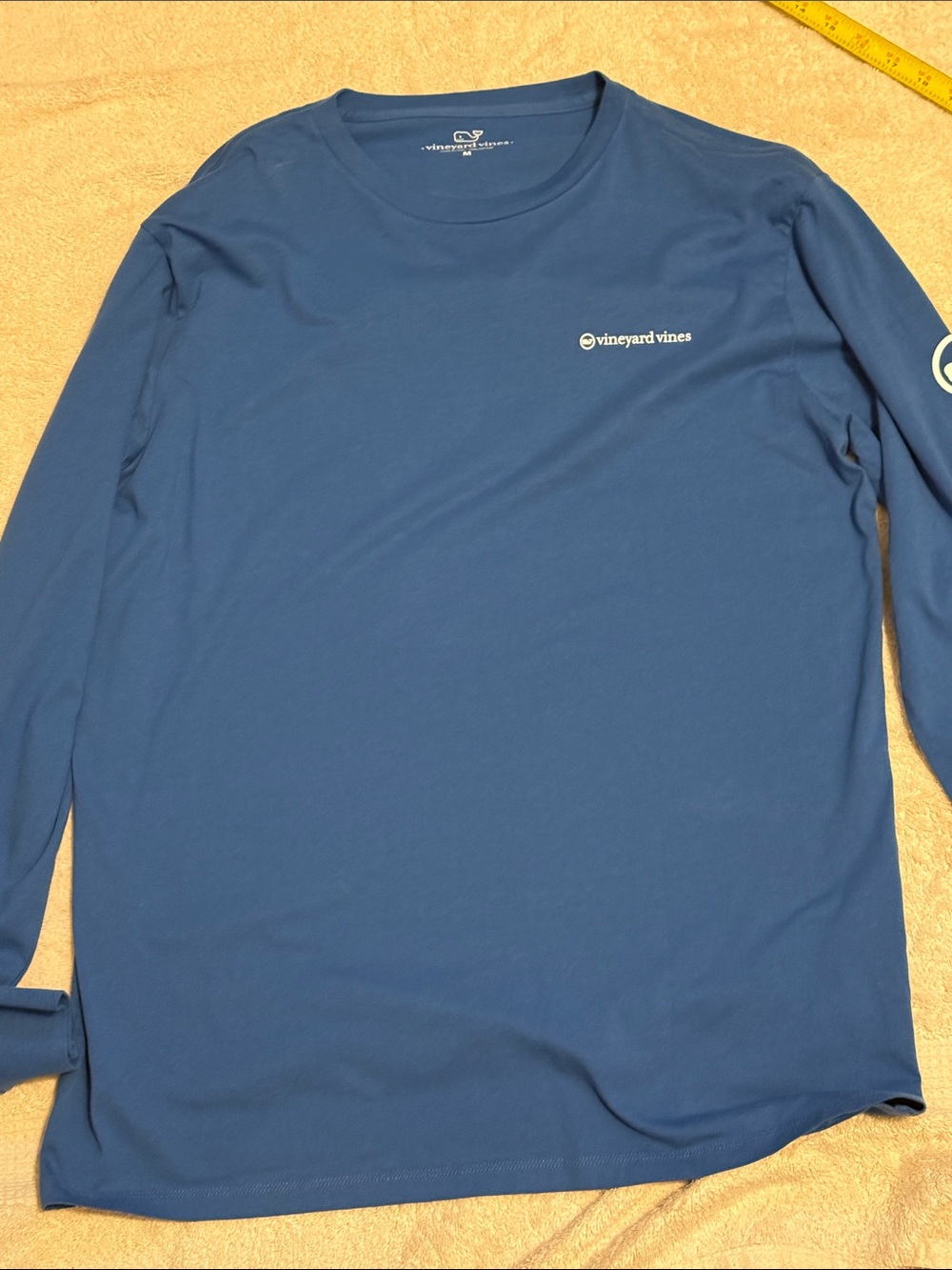 Vineyard Vines Long Sleeve Tee in Navy Blue